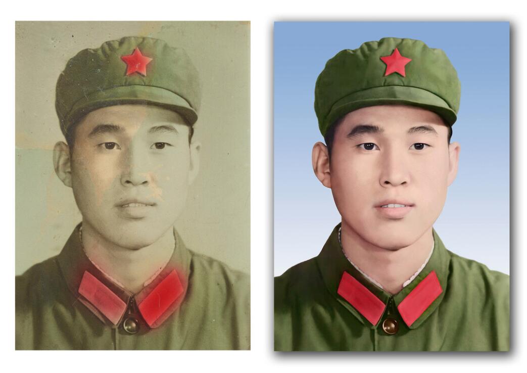 响水镇破损照片修复-18
